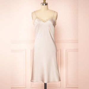 Champagne Slip Dress
